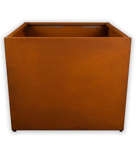 Willood Hochbeet Aus Cortenstahl – 482x50x36 Cm, Wetterfest, Ohne Streichen, Mit Stützbügeln Für Balkon & Garten