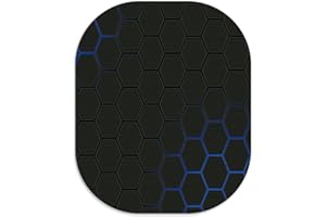 LF LOIAAFEL Mouse Mat, Non-Slip Small Mouse Pad, Mini Rubber Mousemat Cute, Rubber Black Mouse Pads Portable, Washable Mousepads Portable for Desktop Laptop Working Travel