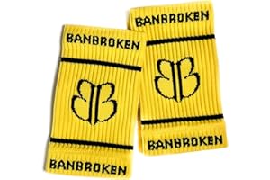 BB BANBROKEN Banbroken Polsini per sudore, compressione Wristbands, per sport, tennis, padel, crossfit, palestra, fitness, unisex, taglia unica (2 unità)