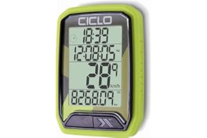 ‎CICLOSPORT CICLO PROTOS 213 drahtloser Fahrradcomputer, mit 13 Funktionen