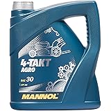 MANNOL 4-Takt Agro SAE 30 API SG, 4 Liter