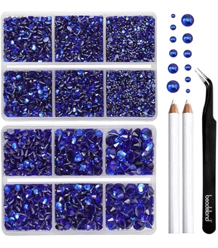 Liliume 2880 stuks hotfix strass steentjes SS10 Crystal AB strass steentjes, 12 kleuren, 4 maten ronde glazen steentjes voor kleding, schoenen en doe -het-zelf werkstukken (Crystal-AB-SS10 Liliume 2880 stuks hotfix strass steentjes SS10 Crystal AB strass steentjes, 12 kleuren, 4 maten ronde glazen steentjes voor kleding, schoenen en doe -het-zelf werkstukken (Crystal-AB-SS10