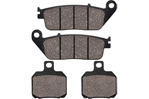 Cnornus Pastillas de Freno Delanteras y Traseras para Yamaha X Max 125 R Sport 2011-2012 X Max 125 2010-2016