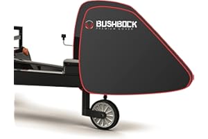 ‎BUSHBOCK PREMIUM COVER BUSHBOCK® Premium Deichselhaube - wasserdicht - universal Wohnwagen Deichselabdeckung mit Klickverschluss - Abdeckung für Anhänger mit Antischlingerkupplung & Kastenschloss