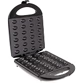 Mesko MS3041 Waffeleisen, Nussbäcker für 24 Nusshälften, XL, 1600 W, Antihaftbeschichtung, Zaubernuss, Nussmaker, Oreschniza,