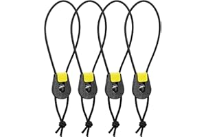 SAMSFX Correa rápida de pesca de los lazos de la caña para los titulares de poste Organizador Bunngee correas