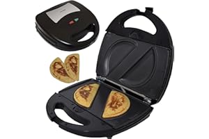 ‎SYNTROX GERMANY Syntrox Germany Empanada Maker Teigtaschenmaker Chefmaker SM-1300W Empanada mit herausnehmbaren Backplatten