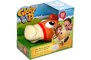 IDEAL | Giddy Up: The horse riding reaction game!| Kids Games | For 1+ Players | Ages 4+