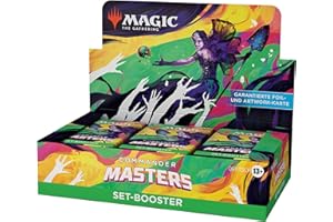 Magic: The Gathering Commander Masters Set-Booster-Display, 24 Booster (360 Magic-Karten - Deutsche Version)