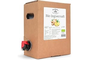 Diesdorfer Bio Ingwersaft 3 L Bag in Box Direktsaft vegan 100%