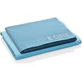 E-Cloth Window Cleaning Set, Reusable Microfiber Cleaning Cloths, 300 Wash Guarantee, Blue, 2 Cloth Set