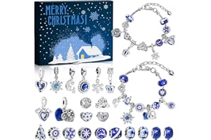 GRANDFUN Calendario de Adviento Kinder Joyas 2024: Calendario Adviento Mujer Niña Pulseras Calendario de Adviento Niñas Adolescente Chica Regalos Calendario Adviento Joyas Mujer Bisutería Advent Calendar