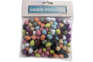Stonemaier Games: Wingspan Speckled Eggs | Añadir a la envergadura (juego base o Asia) | Mejora tu juego de envergadura | 100 huevos moteados en 10