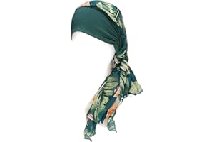 Gragengs Headwear for Women Sleep Beanie Headscarf for Bald Wrap Cancer Hats Turban