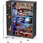 ROKR Cyberpunk The Last City Puzzle 3D Maketleri Yapboz Kurma Yetişkinler i&ccedil;in Steampunk Oyun Masa&uuml;st&uuml; Hediye Erkekler i&ccedil;in F