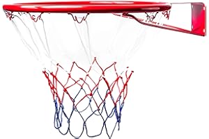 ‎BESTIF BESTIF Basketballkorb Kinder Indoor und Outdoor | Basketball Korb fürs Zimmer | Ring mit Netz und Befestigungsschrauben | Groß & Mini | Durchmesser 37cm / 45cm
