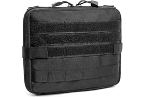 YONCONO Tactical Molle Pouch, Medical Admin EDC Utility Bag, Military Backpack Small Gear Gadget Organizer for Hunting Camping Outdoor