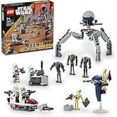 LEGO Star Wars Clone Trooper and Battle Droid Battle Pack Set 75372 &ndash; 4 Minifigures for Girls and Boys Ages 7 and Over v