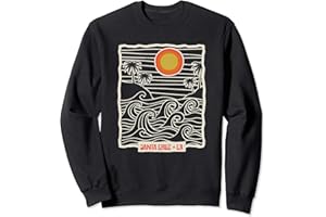 SANTA CRUZ RETRO VINTAGE T SHIRT 70S SURF WEAR 70s 80s CA Retro Sunset Ocean Santa Cruz Sweatshirt