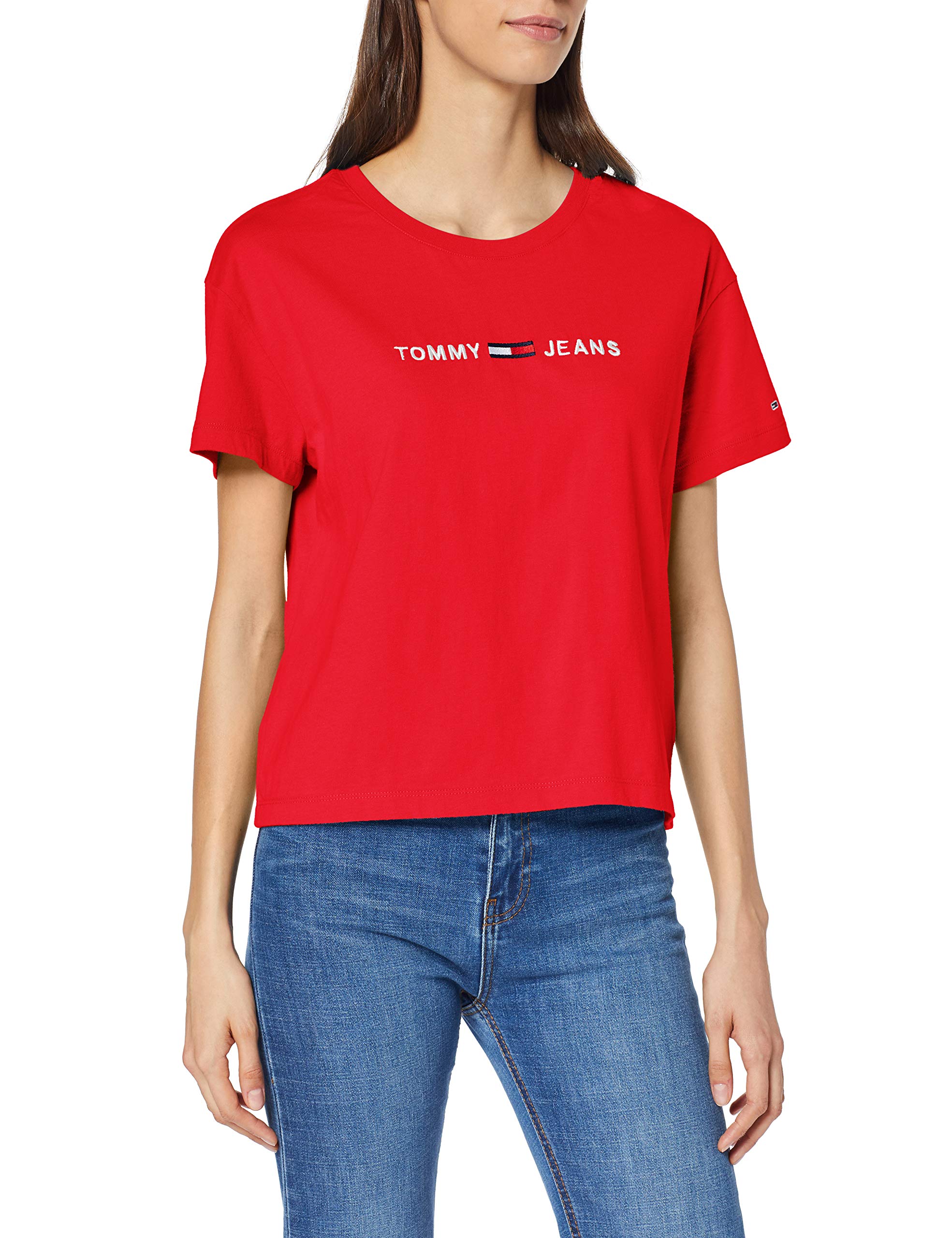 Tommy Jeans Maglietta Donna Donna T-shirt, top e bluse berjaya.edu.my