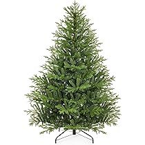 Yorbay Weihnachtsbaum 150cm Künstlich - Schneebeflockter Tannenbaum PE/PVC