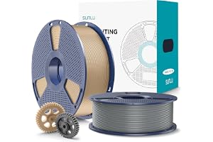 SUNLU 1 kg x 2 PLA 2,0 filament, Upgrade PLA Plus 3D-skrivare filamentpaket, starkare och robusta, High Speed PLA-filament, m