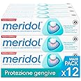meridol Toothpaste Gum Protection 12 Packs of 75ml Fights Bleeding and Gum Disease *Protects Against Relapses *| Dual Action Formula | Antibacterial Effect*