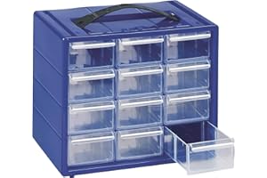 MOBIL PLASTIC Commode monobloc 'Espace' en résine antichoc et tiroirs incassables avec ferme. Dotée d'intercalaires amovibles.Dimensions : h