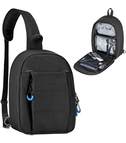 Sac à Dos étanche Pour Drone Mini 4 Pro - Compatible Ordi 15,6 Pouces - Noir