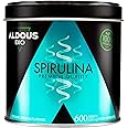 600 Bio-Spirulina-Tabletten | Maximale Dosis 3000mg Bio-Spirulina-Algen | 100% natürlich sättigend - DETOX | Bio-Vegan-Protei