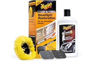 Meguiar's G1900UK Kit Rénovation Phares et Optiques