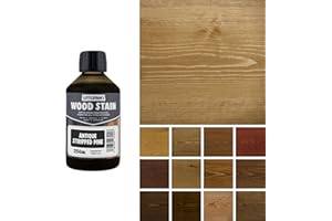 Littlefair's Tinte para Madera 250ml - Acabado Premium, Fácil de Usar y Limpiar Tinte Madera - Basado en Agua, Seguro y Ecológico - Disponible en Muchos Colores - Color: Pino antiguo decapado