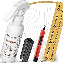 Kit Impugnatura Golf – 15 Nastro Biadesivo, Lama a Gancio, Morsa in Gomma e Solvente – Set per Sostituzione Grip per Ferri, Putter e Wedge