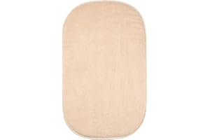 Nattou Coussin pour la Matela à Langer "Softy", Environ 62 cm, Vegan, Coton/Polyester, Care, Beige