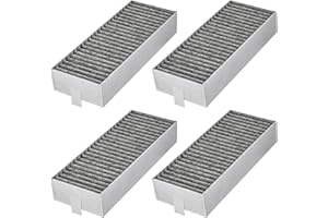 Herboom 4 Stück Aktivkohlefilter für Siemens HZ9VRCR0 17004796/ Bosch HEZ9VRUD0 17004811/ Neff Z821VR0 17004806/ Gaggenau CA282111/ Constructa CCZ9VRCRCR0 17006669, Umluftersatzfilter Zubehör
