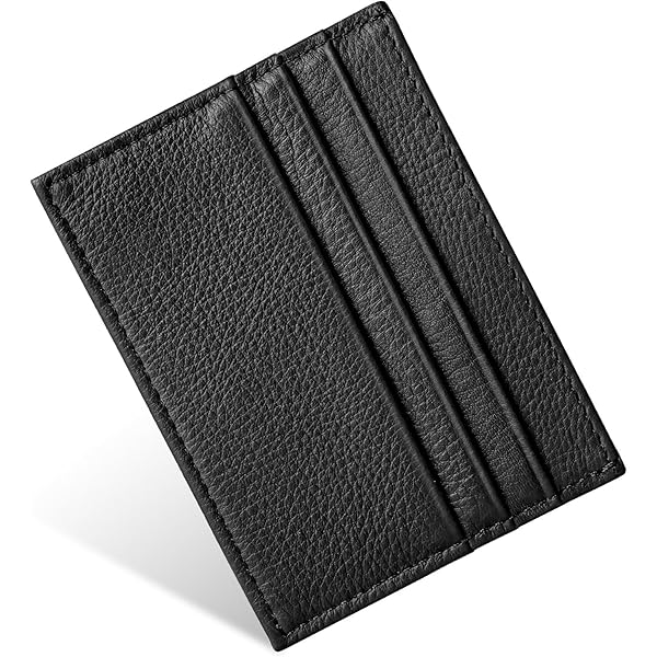 Portacarte In Pelle Di Bufalo Tan Con Blocco RFID | Disponibile! | Lucleon - Foto 8