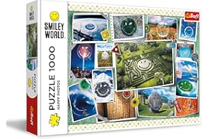 Trefl - Smiley World, Wesołe Zdjęcia - Puzzle 1000 Elementów - Kolaż, Uśmiech, Wesołe Zdjęcia, Układanka DIY, Kreatywna Rozrywka, Zabawa, Puzzle Klasyczne dla Dorosłych i Dzieci od 12 Lat