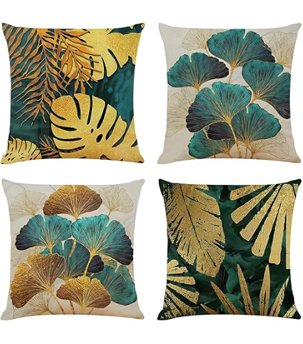 2 Housses De Coussin Velours 30x40 Cm - Fermeture Invisible, Motifs Assortis Déco Salon/chambre