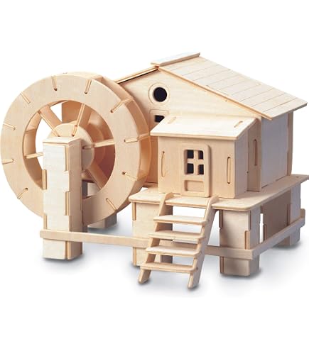 Mulino A Energia Solare In ABS, Modello Educativo Per Bambini, Decorazione Da Giardino E Scrivania, Con Due Aste Di Supporto