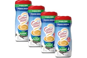 JO-LO Sugar Free Coffee Mate Coffee Creamer Powder 289,1 g – French Vanille x 4 Dosen