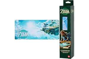ZELDA Gaming Mouse Pad - Large Desk Mat 80 x 35cm Non Slip Home Office Desk Accessories Gamer Gifts
