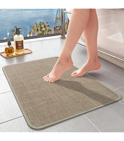 Tappeto Da Bagno Morbido In Microfibra – Design Pianeta – 40x60 Cm – Antiscivolo Con Fondo TPR – Lavabile In Lavatrice – Assorbente Per Bambini E Camera Da Letto - 3