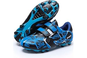 HANANI Boys Football Boots Shoes Kids Girls FG/AG Soccer Athletics Sport Shoes Training Shoes Running Shoes Teenager Indoor Outdoor Football Shoes Sneakers for Unisex