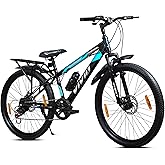 Leader Vivid Valero 26T IBC 7 Speed Cycle for Men with Front Suspension & Dual Disc Brakes | Gear Bicycle for Men | Mountain 