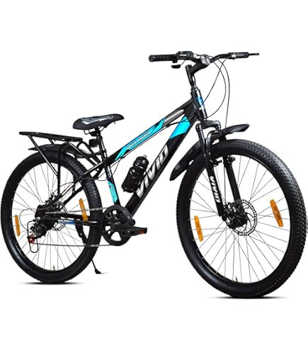 Buy Hero Warrior 26T 7 Speed Black/RED Moutain Bicycle Online at