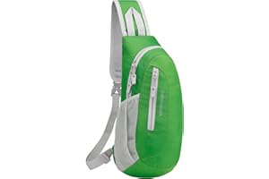 PivotWing Brusttasche Herren Damen, Sling Bag Schultertasche Damen Herren Leicht Wasserdicht Umhängetasche Reisen Gehen Outdoor Crossbody Bag Shoulder Chest Bags Day Packs Grün