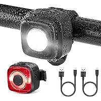 Ventvinal Fahrradlicht Led Set,Stvzo Zugelassen Fahrradlicht Vorne und Rücklicht Fahrrad,Type-C Fahrradbeleuchtung Set,Fahrra