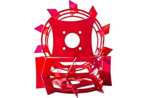 G GRÜNWELT Grünwelt GW-ER380 Roue en fer 38 cm pour labourer les pommes de terre