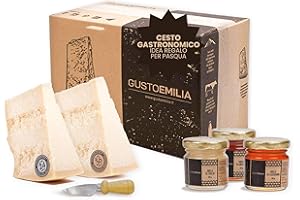 ‎GUSTOEMILIA GUSTOEMILIA - Gastronomisches Geschenk - Parmigiano Reggiano - Typische Bergprodukte - Box Maggengo
