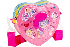 The Bellies From Bellyville 700015962, Bolso Bandolera Con Forma De Corazón Para Niñas A Partir 3 Años Unisex Niños, Rosa (Pink), A Partir De Años